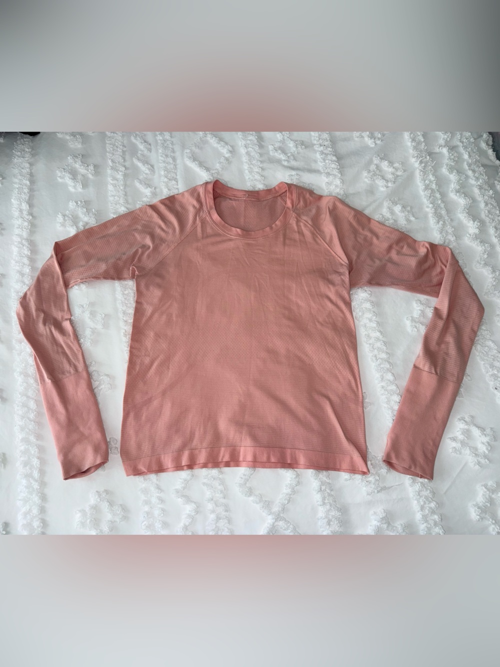 Lululemon Women's Long Sleeve Top - Dusty Rose
